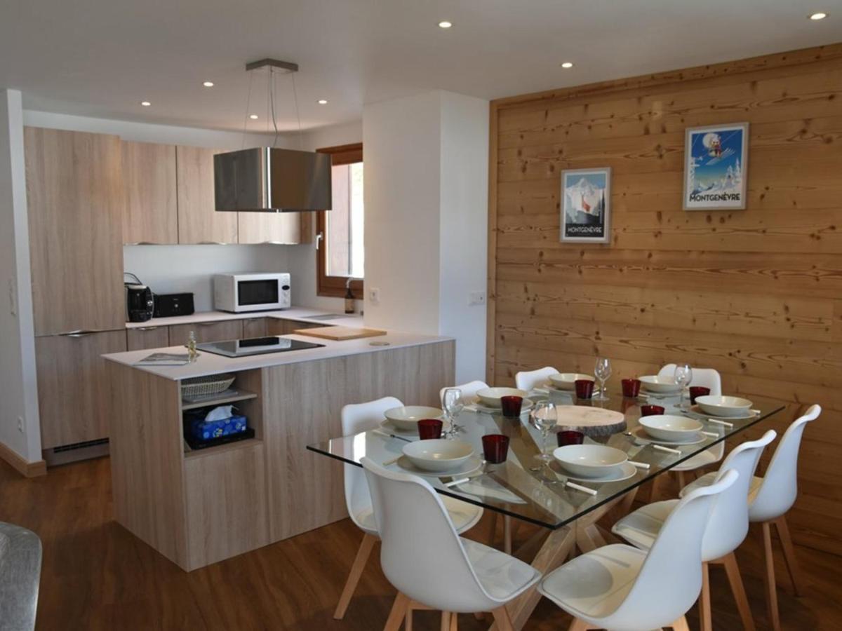 Duplex Renove 3 Chambres Avec Wi-Fi, Garage, Balcon Sud, Proche Pistes A Montgenevre - Fr-1-266-162 ภายนอก รูปภาพ