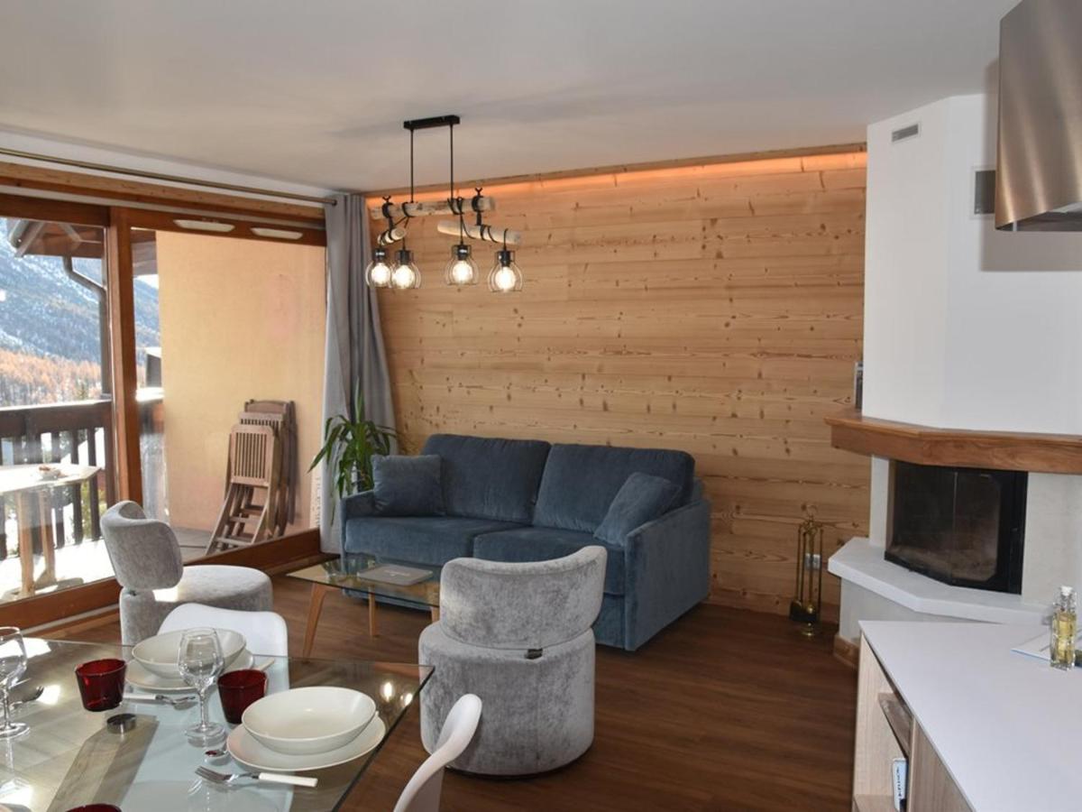 Duplex Renove 3 Chambres Avec Wi-Fi, Garage, Balcon Sud, Proche Pistes A Montgenevre - Fr-1-266-162 ภายนอก รูปภาพ